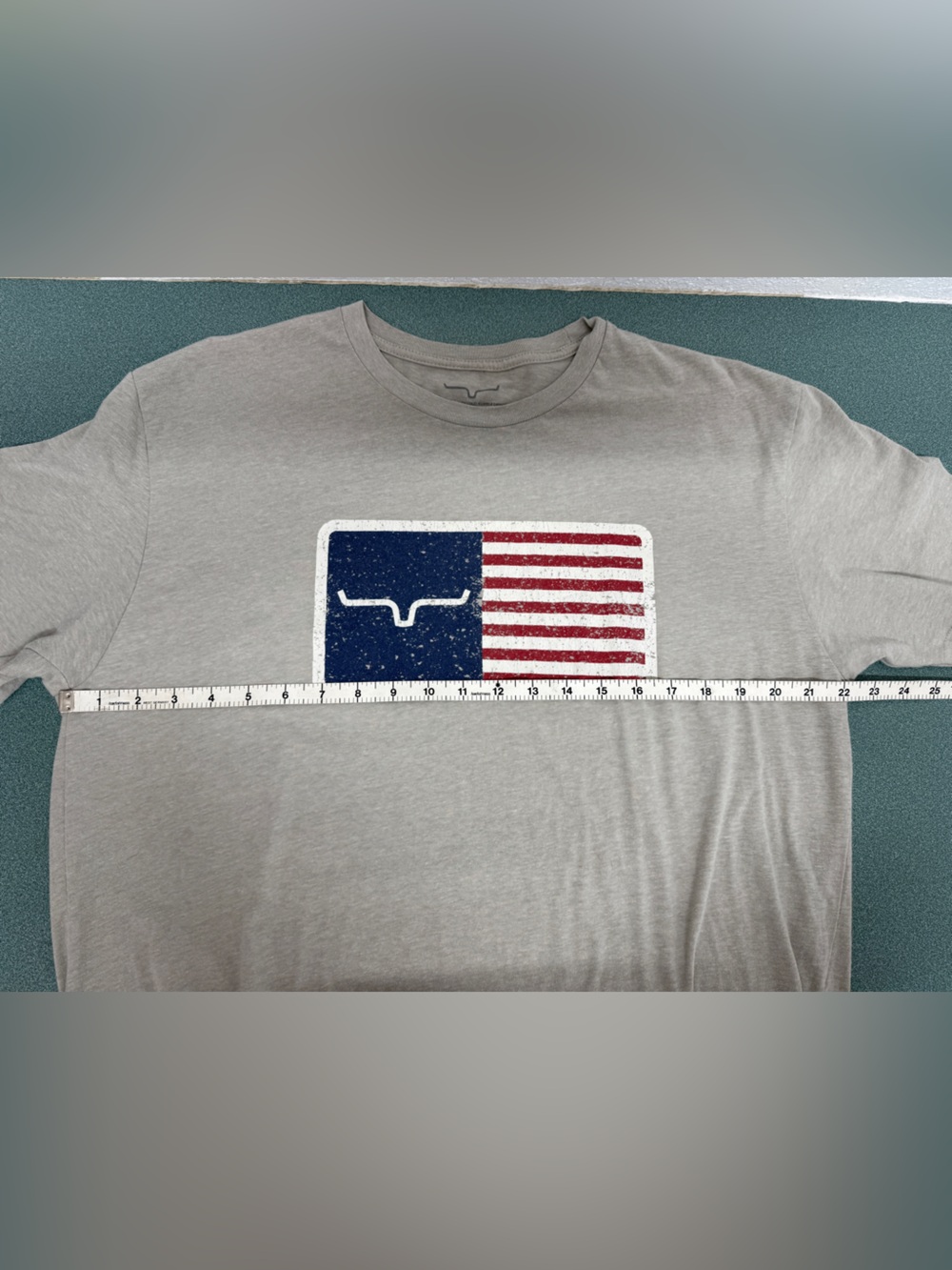 KIMES Patriotic Graphic Flag T-Shirt Men’s Large - Picture 5 of 6
